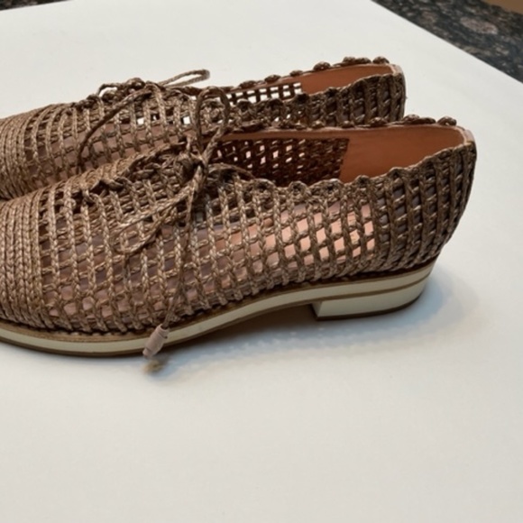 Stewart Weitzman Raffia Woven Loafer - Picture 1 of 6